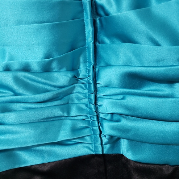 Custom Christina Wu Strapless Satin Dress - Picture 3 of 4